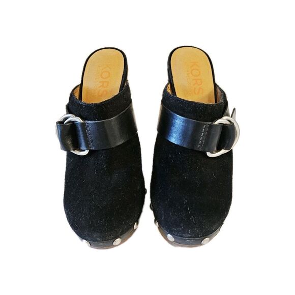 Michael Kors Women's Suede Heels Size 8 - Picture 3 of 8